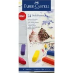 FABER-CASTELL Mini Pastely suché - papírová krabička 24 ks (128224)