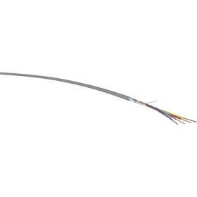 VER JHSTH 10x2x0,6gr Eca R100 kabel pro přenos dat JHSTH 10 x 2 x 0.6 mm² šedá 100 m