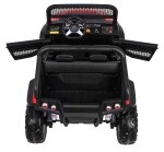 Mamido Dětské elektrické auto Buggy 4x4 Mercedes-Benz Unimog červené