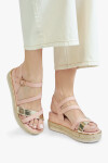Espadrilky Jenny LB-P1092-YLD Syntetický materiál