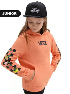 Vans FRUIT CHECKER FRUIT CHECKERBOARD SUN BAKED dětská mikina přes hlavu - XL