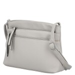 Stylová dámská koženková crossbody kabelka Lumi, šedá