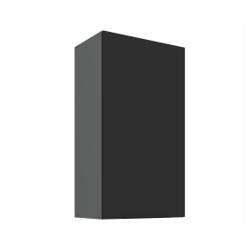 Horní skříňka Aria ANT 50 G-90 1F Barva korpusu: Antracit, Barva dvířek: BL - Black AFM
