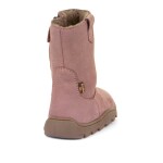 Dívčí zimní barefoot kozačky ZERU TEX BOOT Dark Pink, Froddo, G3160242-3, růžová - 24