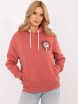 Mikina D10600T02420J coral XL