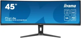 45" IIYAMA ProLite XCB4594DQSN-B1 černá / VA / 5120x1440 / 32:9 / 0.8ms / 3000:1 / 450cd / repro / HDMI / DP (XCB4594DQSN-B1)