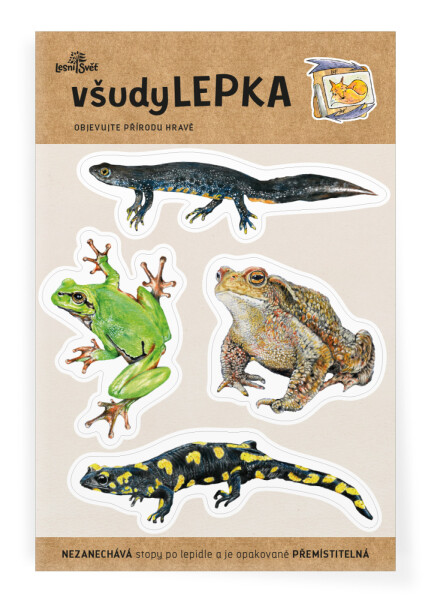 VšudyLEPKA vel. 1 -041 - Obojživelníci