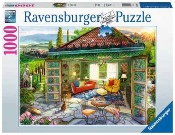 RAVENSBURGER Toskánská oáza 1000 dílků