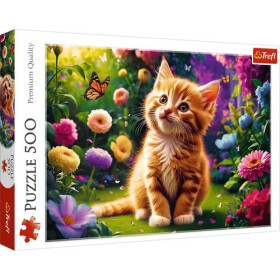 Puzzle Okouzlující kotě 500 dílků