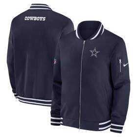 Nike Pánská bunda Dallas Cowboys NFL Sideline Coach Bomber Velikost: 2XL