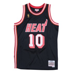 Mitchell & Ness Pánský dres Miami Heat NBA Tim Hardaway #10 1996-97 Swingman - Černá Velikost: 2XL