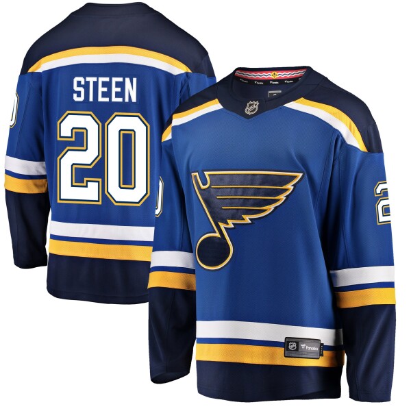 Fanatics Pánský Dres St. Louis Blues #20 Alexander Steen Breakaway Alternate Jersey Velikost: XS, Distribuce: USA