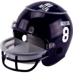Mísa ve tvaru helmy Baltimore Ravens NFL Lamar Jackson #8 NFLPA (se samolepkami týmu)% 1 ks