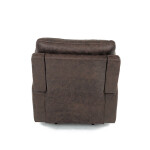 TV a relaxační křeslo s elektrickým ovládáním, potah hnědá látka v dekoru vintage, 1 motor 240V