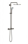 GROHE - Euphoria Sprchový set 310 s termostatem, 3 proudy, kartáčovaný tmavý grafit 26075AL0