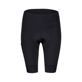 Kraťasy FORCE BRAVE 2 LADY do pasu s vložkou, černé (Barva černá, velikost 3XL)