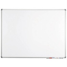 Maul bílá popisovací tabule Whiteboard MAULstandard (š x v) 240 cm x 120 cm šedá plastový vč. odkládací misky , formát na šířku nebo na výšku
