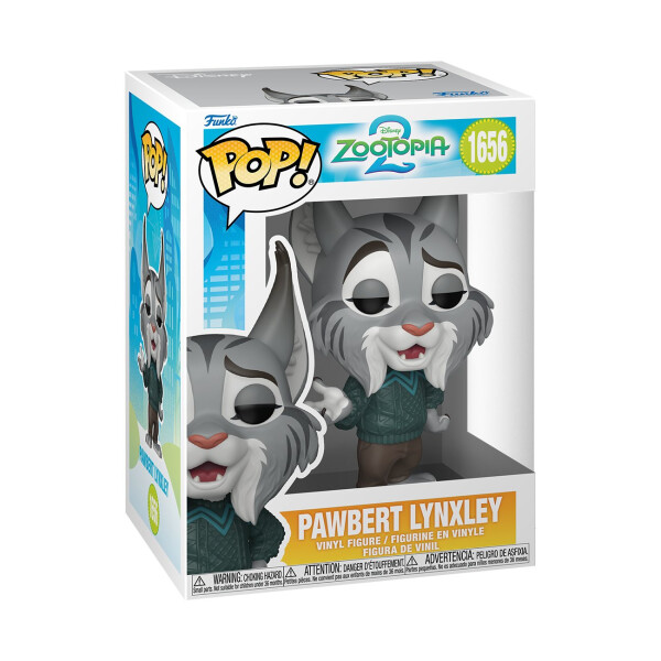 Funko POP: Zootopia 2 - Pawbert Lynxley #1656