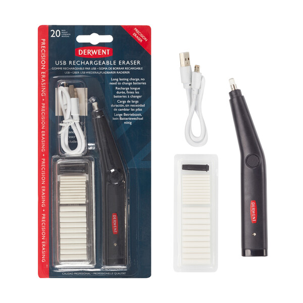 Derwent Derwent, 230580, USB Rechargeable Eraser, USB korekční guma, 1 ks