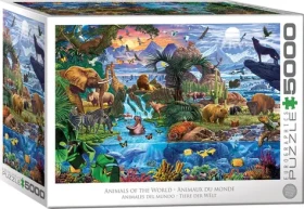 EUROGRAPHICS Puzzle Zvířata světa