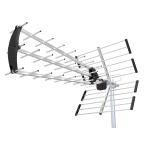 EVOLVEO Flexi 2, pasivní venkovní DAB+/DVB-T2 anténa, filtr LTE,4G,5G
