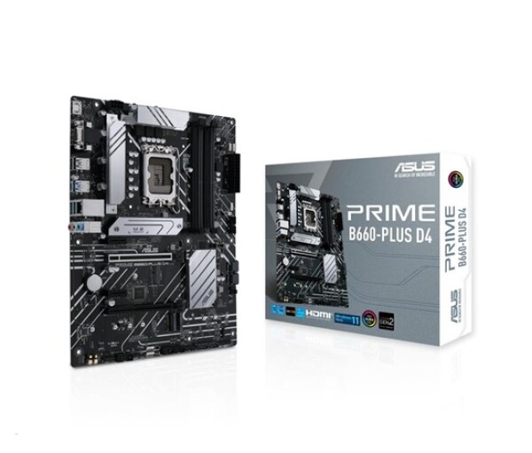 ASUS MB Sc LGA1700 PRIME B660-PLUS D4, Intel B660, 4xDDR4, 1xDP, 1xHDMI, 1xVGA EDF_1887313
