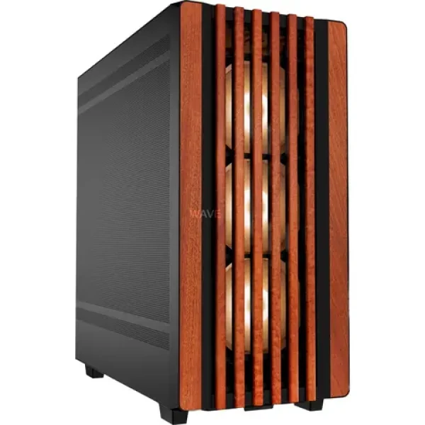 Sharkoon Rebel C70M RGB černá / ATX / 2x USB 3.2 / 1x USB-C / 4x 120mm / bez zdroje (4044951040179)