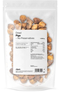 Vilgain Fíky sušené – 1 000 g