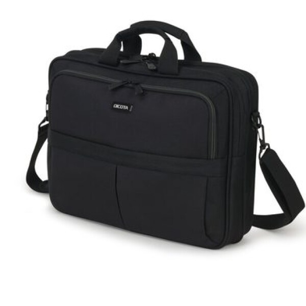 DICOTA Eco Top Traveller SCALE 12-14.1 černá / brašna na notebook / až 14.1 / přihrádka pro tablet 10.5 / polyester (D31427)