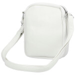Trendy dámská koženková crossbody Denny, bílá