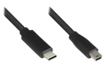 Good Connections USB-C - Mini USB černá / Kabel / USB 2.0 / 3 m (3310-CM030)
