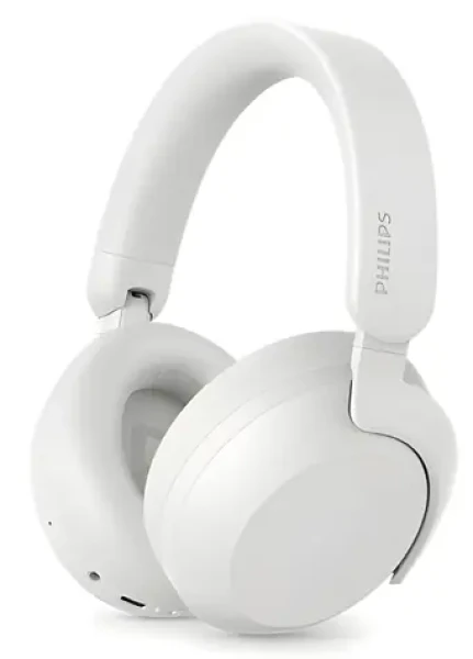 Philips TAH8000EWT/00 bílá / Bezdrátová sluchátka / Bluetooth 5.4 / výdrž 70 h / USB-C (TAH8000EWT/00)