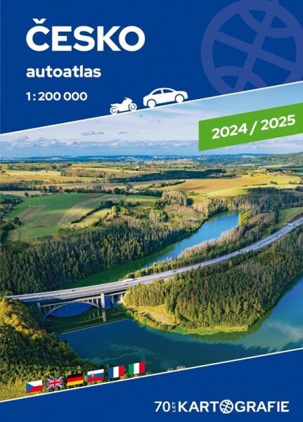 Česko velký autoatlas 1:200 000,