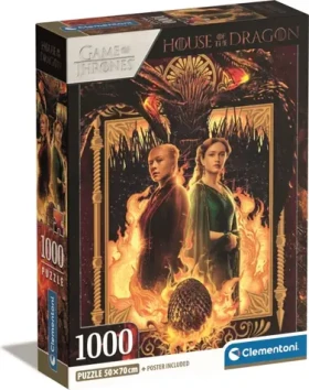 Clementoni PUZZLE Hra o trůny: Rod Draka