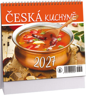 Stolní kalendář mini 2027 Aria Česká kuchyně