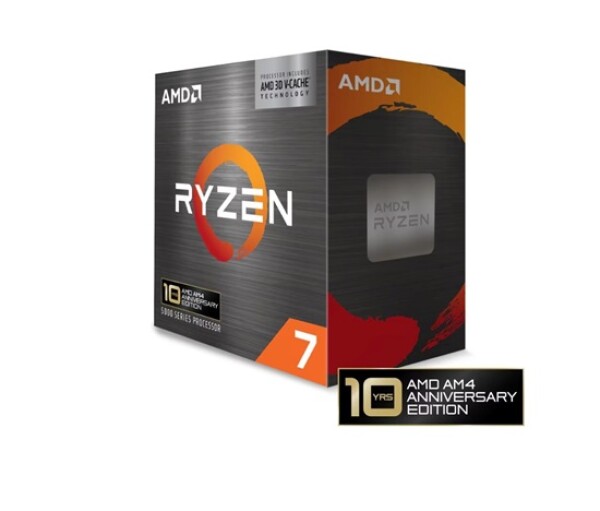 CPU AMD RYZEN 7 5800X3D, 8-core, 3.8 GHz (4.5 GHz Turbo), 102MB cache (4+96), 105W, socket AM4, bez chladiče EDF_232741