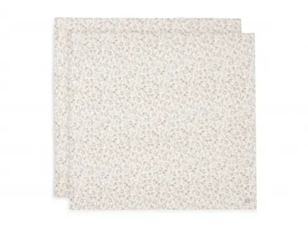 Jollein Pleny zavinovací 2ks 115x115 cm Bloomy (535-852-68076)