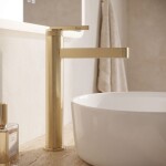 REA - Koupelnová baterie Grace Brush Gold High REA-B8939