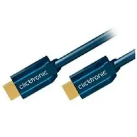 ClickTronic HQ OFC kabel HDMI male HDMI male, zlacené, HDMI High Speed with Ethernet, 3D, 2m (4040849703034)