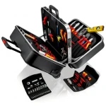 Knipex 00 21 41 Kufr s nářadím „BIG Twin Move“ Elektro 21-dílná (00 21 41)