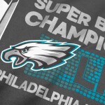 Nike Pánská mikina Philadelphia Eagles NFL Super Bowl LIX Champions Locker Room Hoodie Velikost: M