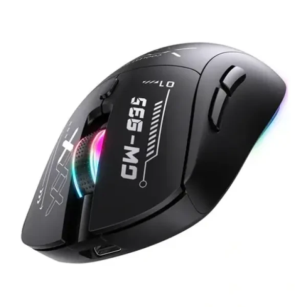 Onikuma CW953 černá / Herní myš / třírežimová / RGB / 12800 DPI / 6 tlačítek (CW935 Black)