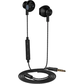 YENKEE YHP 305BK černá / sluchátka s mikrofonem / ovládání hlasitosti / 3.5 mm jack / kabel 1.2 m (8590669262649)