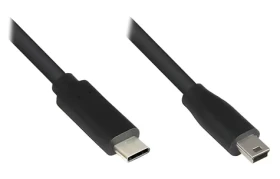 Good Connections USB-C - Mini USB černá / Kabel / USB 2.0 / 3 m (3310-CM030)