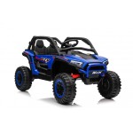 Mamido Elektrické autíčko Buggy UTV KCK 4x4 modré 24V | 800W | 50 kg | EVA | LED | 2,4Ghz | ECO kůže