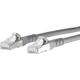 Metz Connect 1308455033-E RJ45 síťové kabely, propojovací kabely CAT 6A S/FTP 5.00 m šedá dvoužilový stíněný, bez halogenů, samozhášecí 1 ks