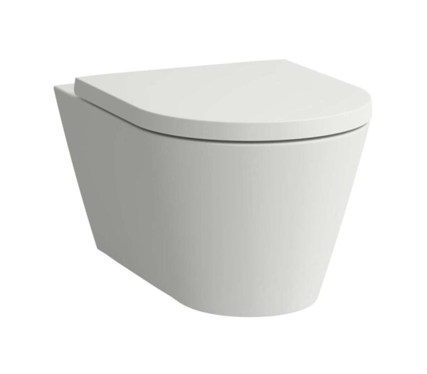 Laufen - Kartell Závěsné WC, vario odpad, Rimless, matná bílá H8203377570001