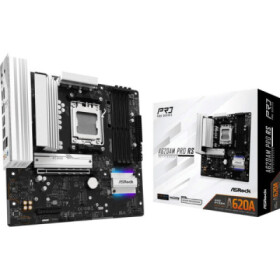 ASRock MB Sc AM5 A620AM PRO RS, AMD X620A, 4xDDR5, 1xHDMI, 1xDP EDF_1883075