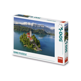 Puzzle Jezero Bled 500 dílků