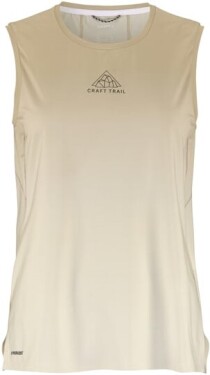 W Nátělník CRAFT PRO Trail 2 hnědá - Běžecký nátělník CRAFT PRO Trail 2 - hnědá Velikost textilu: XS